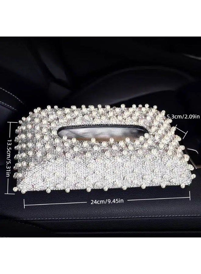 Fashionable Car Interior Ornament with Tissue Storage | 1 Piece - Image 3